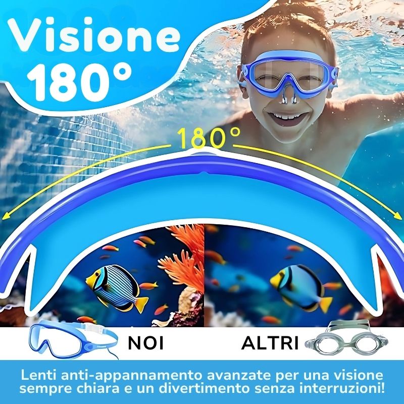 Swimmy - Maschera Comoda e Sicura