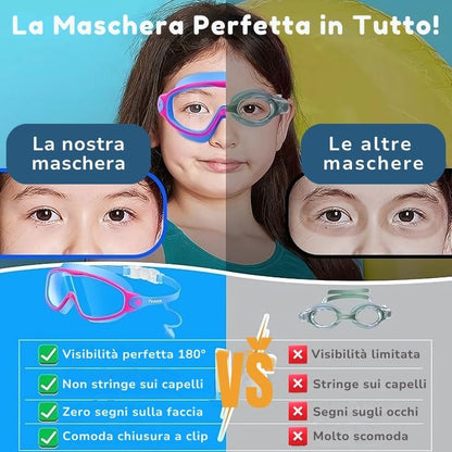 Swimmy - Maschera Comoda e Sicura