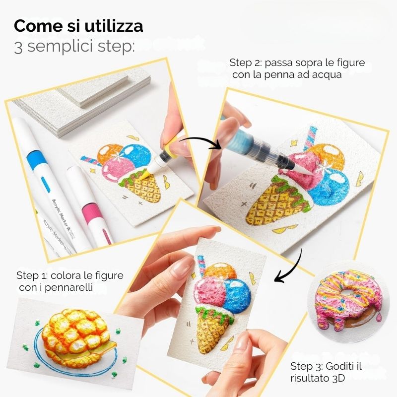 Set Pittura Magica 3D