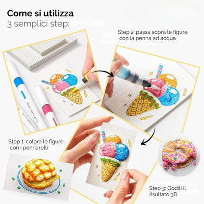 Set Pittura Magica 3D