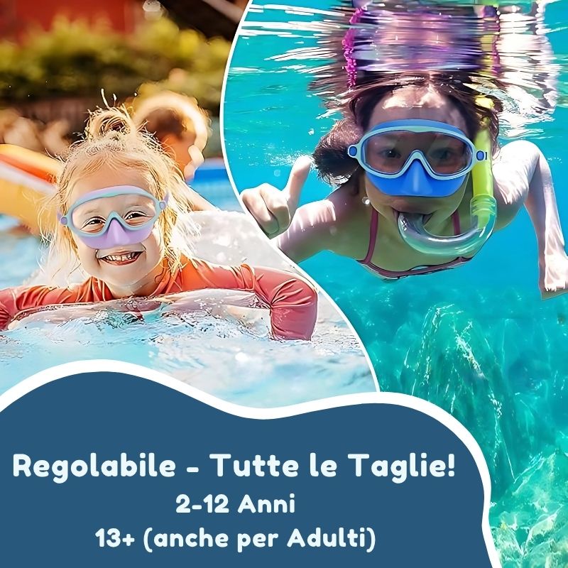Swimmy - Maschera Comoda e Sicura